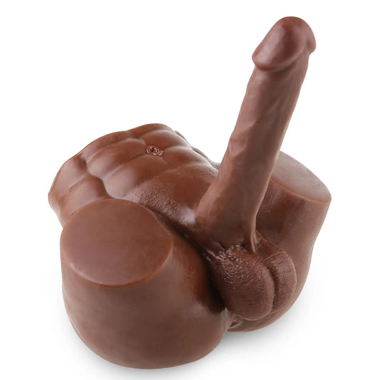 8LB Male Sex Doll, featuring a bendable 7.9 realistic penis