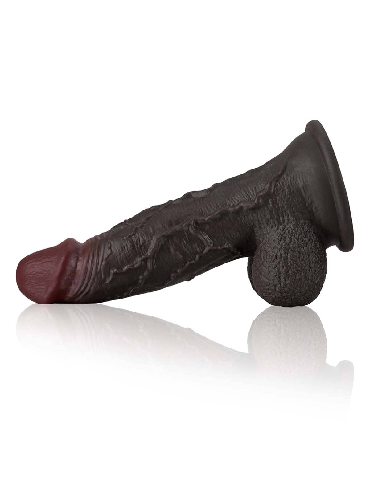 Big Black Veiny Dildo Antwan 14.7" x 3.5"