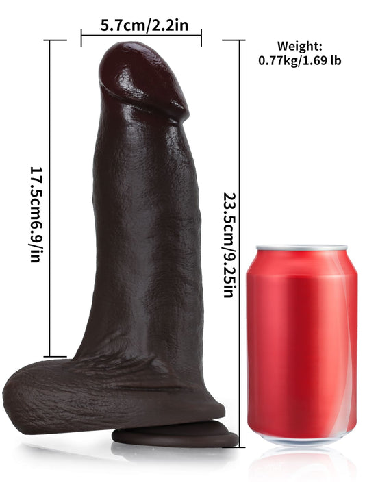 Thrusting BBC Dildo Blaze 9.4" x 2.2"