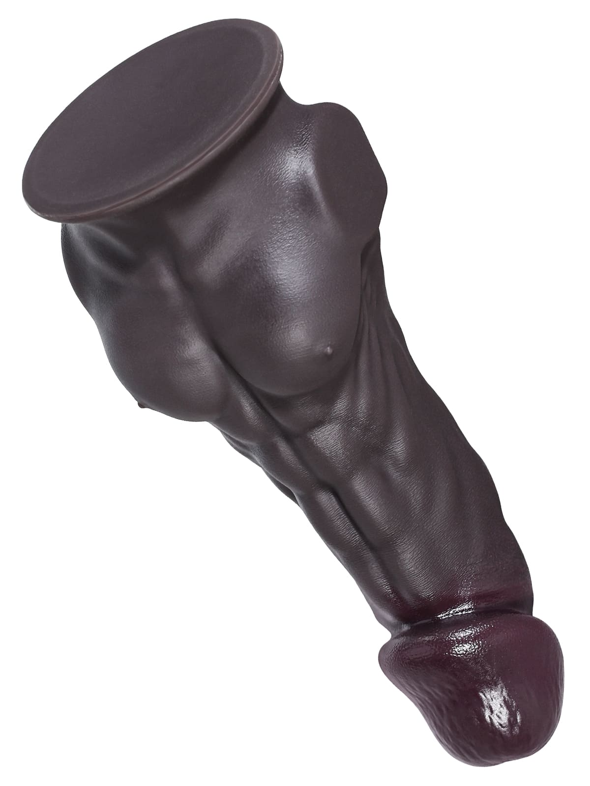 Black Dildo Silicone Hassan 11.02" x 2.55" (Large)