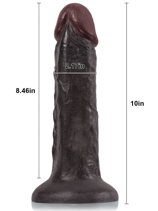 Jayson 10" x 2.17" BBC Anal Dildo