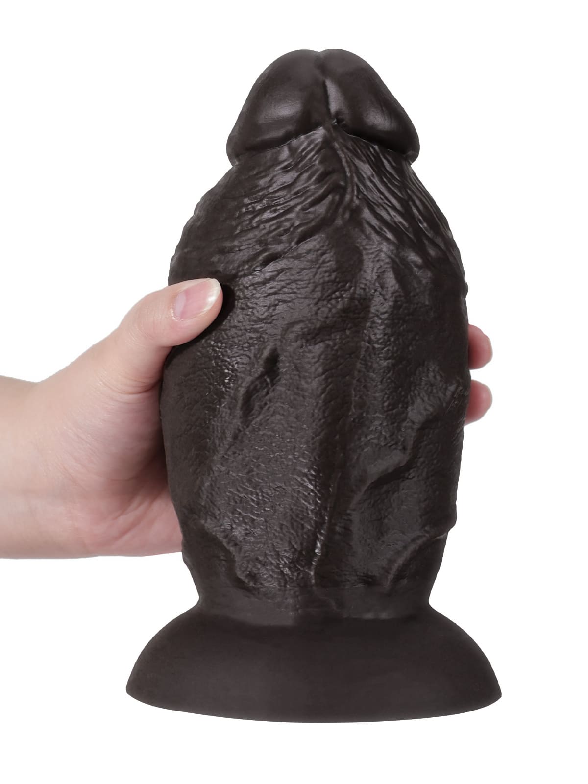 Black Thick Dildo Kalvin 8" x 3.9"