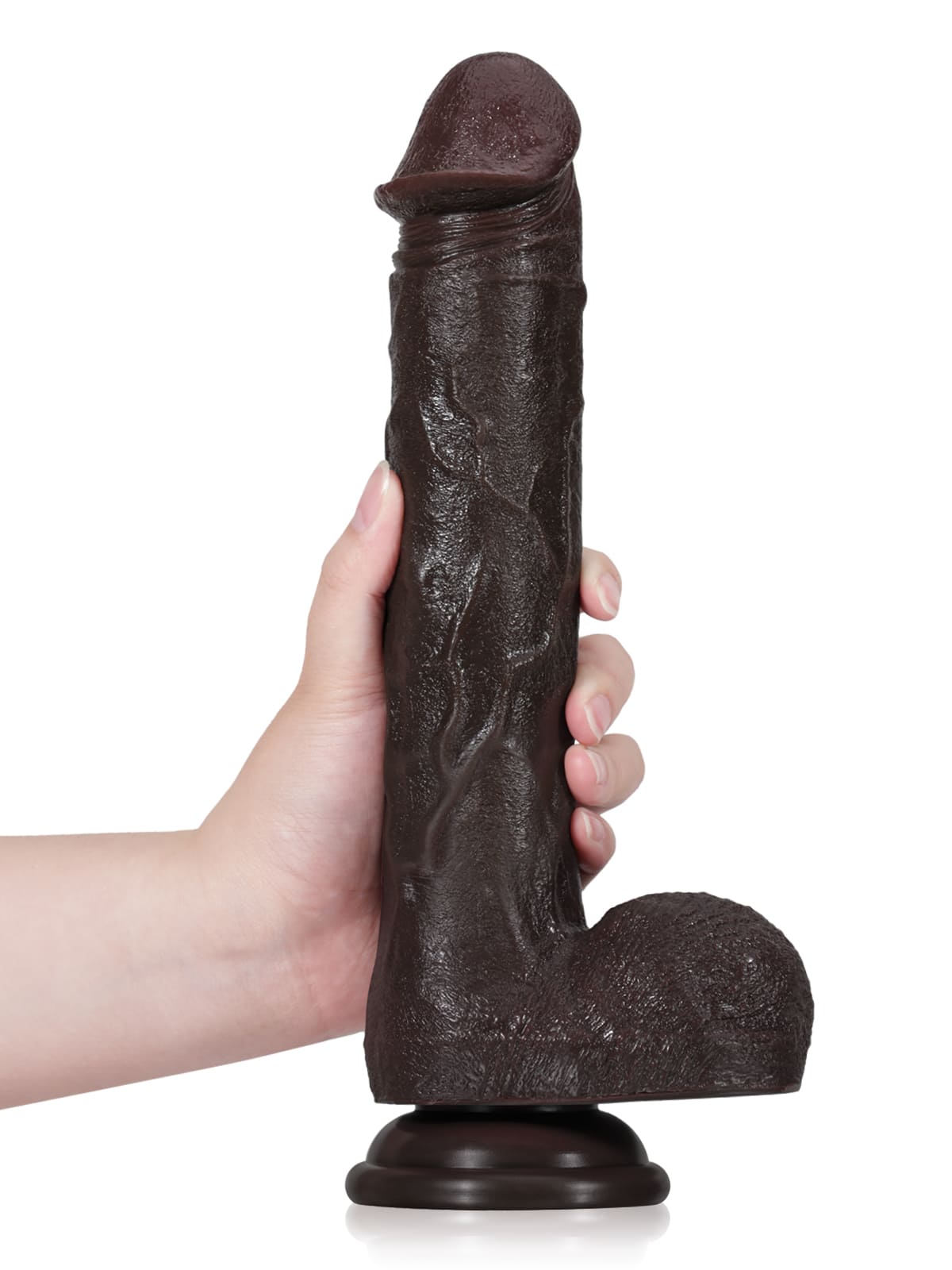 Thrusting Black Dildo Royce 11.29" x 1.88"