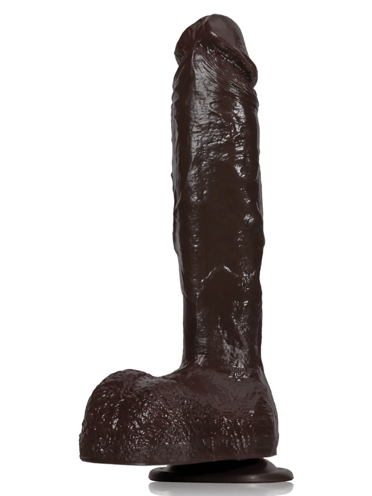 Thrusting Black Realistic Dildo Samson 9.8" x 1.7"