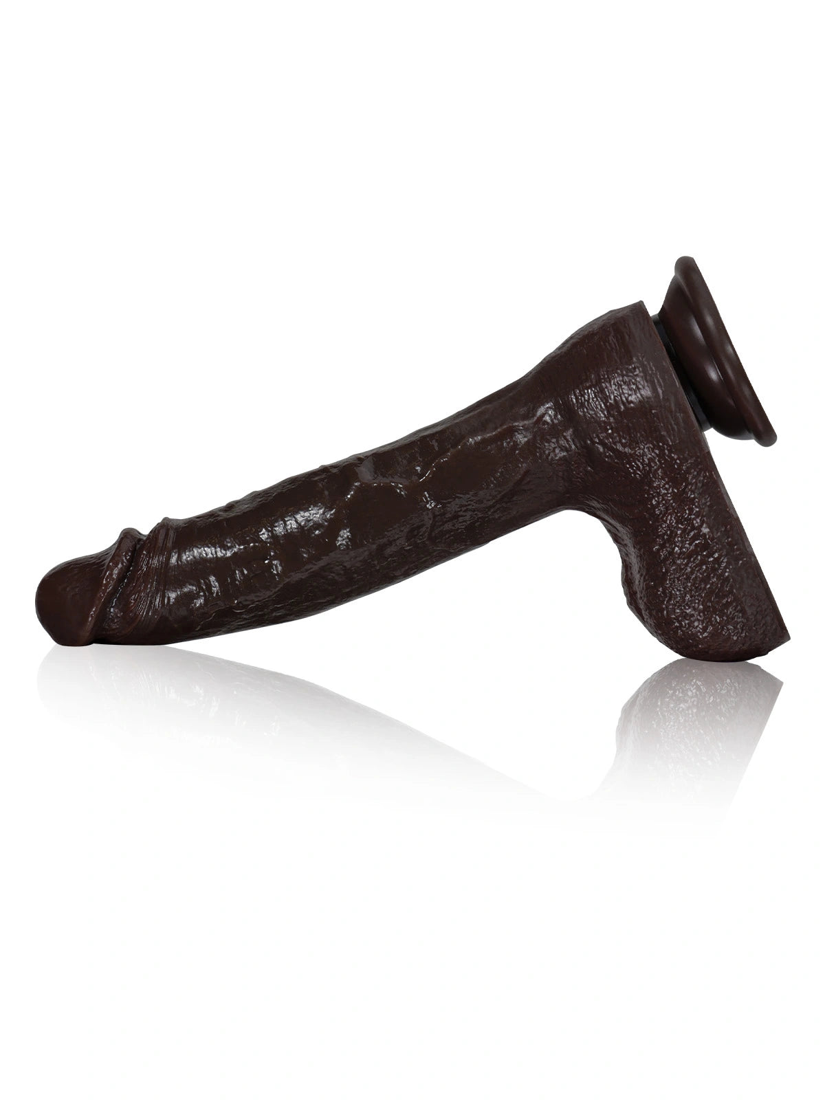 Thrusting Black Realistic Dildo Samson 9.8" x 1.7"