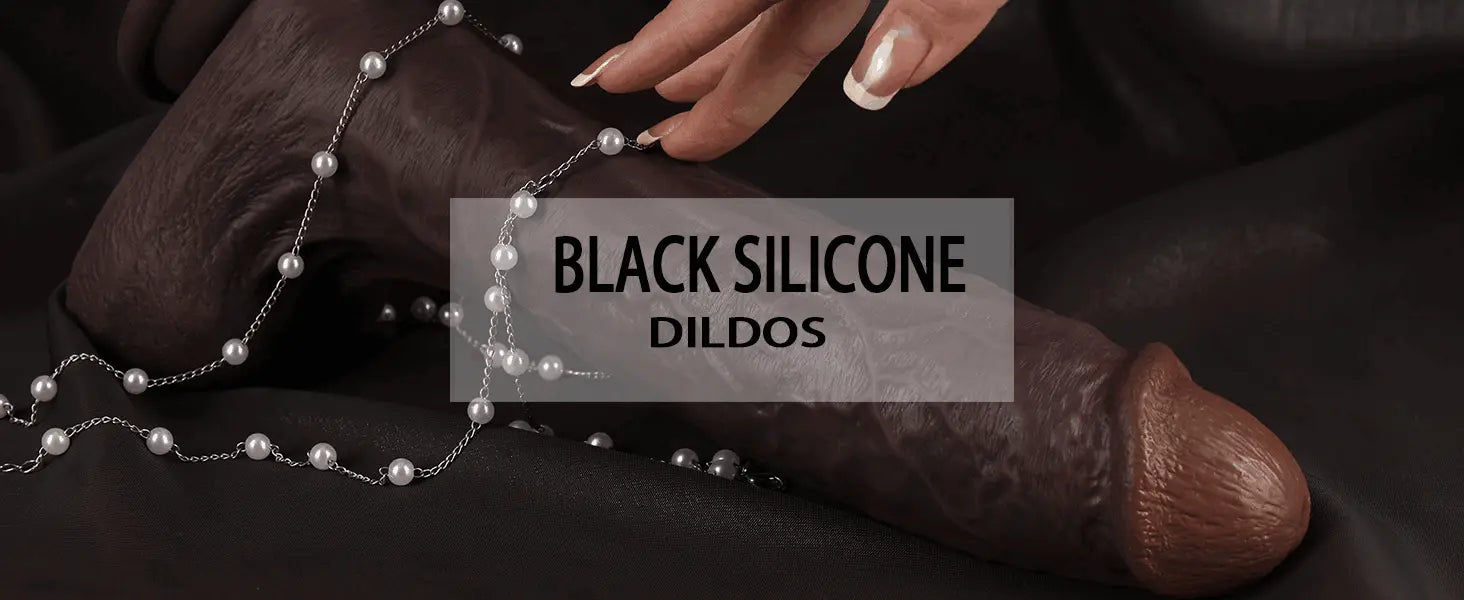 Black Silicone Dildo