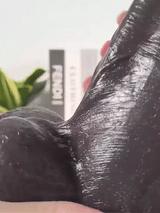 Marcellus 10.8" x 2.6" Thick Sliding Skin Black Dildo with Vac-U-Lock Connector