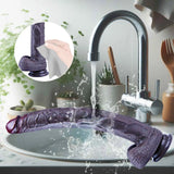 Andre 16.5" x 1.9" Extra-Long Black Dildo for Expert Players