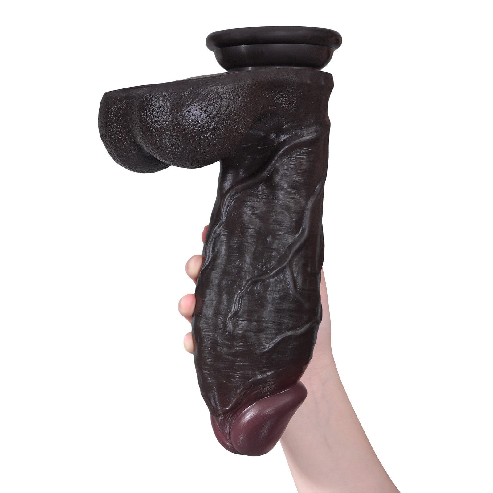 Austin 11" x 3.3" Extra-Thick Realistic BBC Dildo with Progressive Body