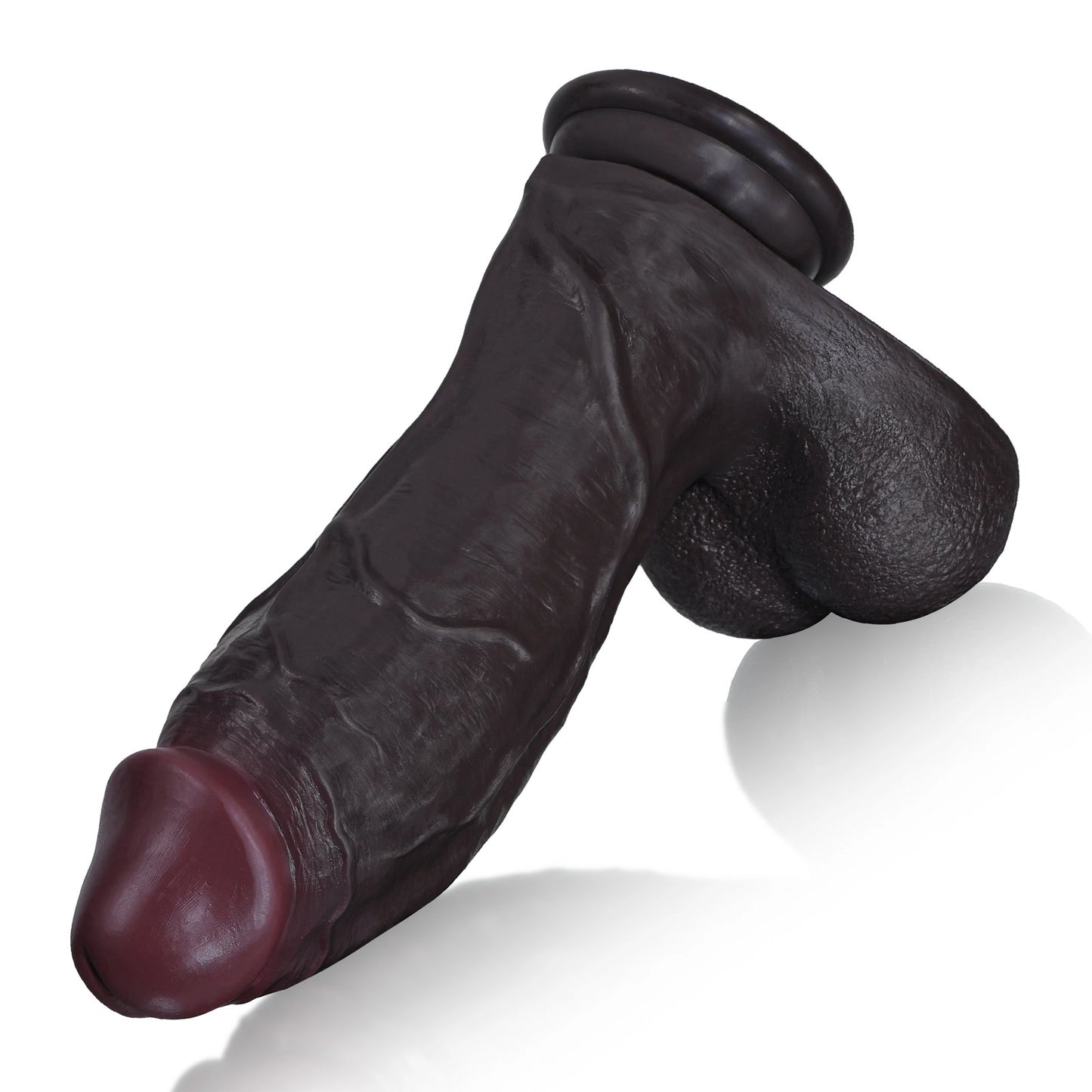 Austin 11" x 3.3" Extra-Thick Realistic BBC Dildo with Progressive Body