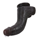 Cameron 9.4" x 2" Realistic Black Dildo for Targeted G-Spot & P-Spot