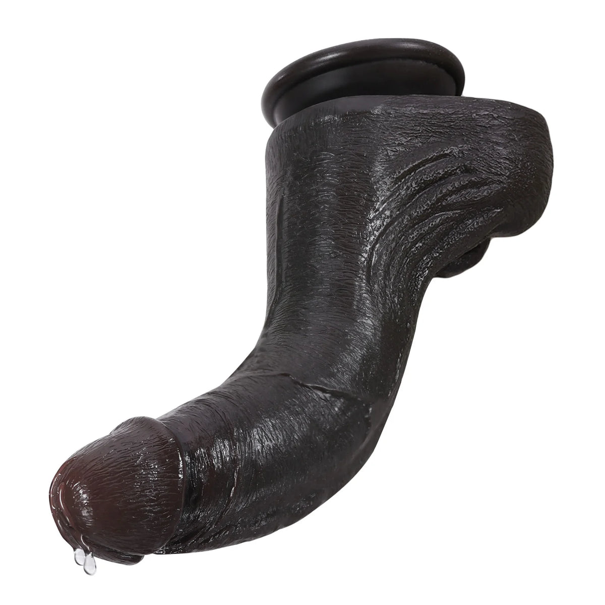 Cameron 9.4" x 2" Realistic Black Dildo for Targeted G-Spot & P-Spot