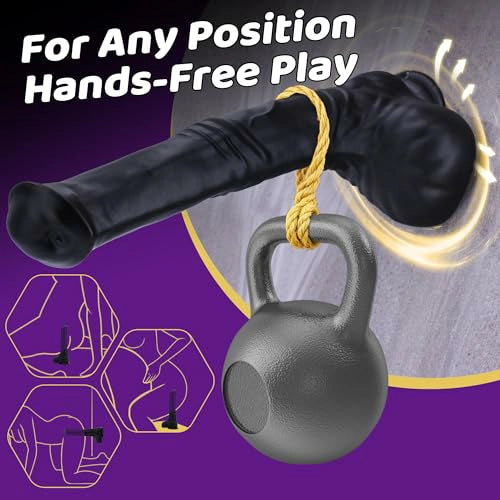 Cyprian 12.5" x 2.4" Huge Flexible Silicone Black Horse Dildo