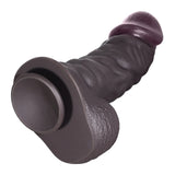 Darren 8" x 2.2" Thick Black Dildo with Powerful Appearance