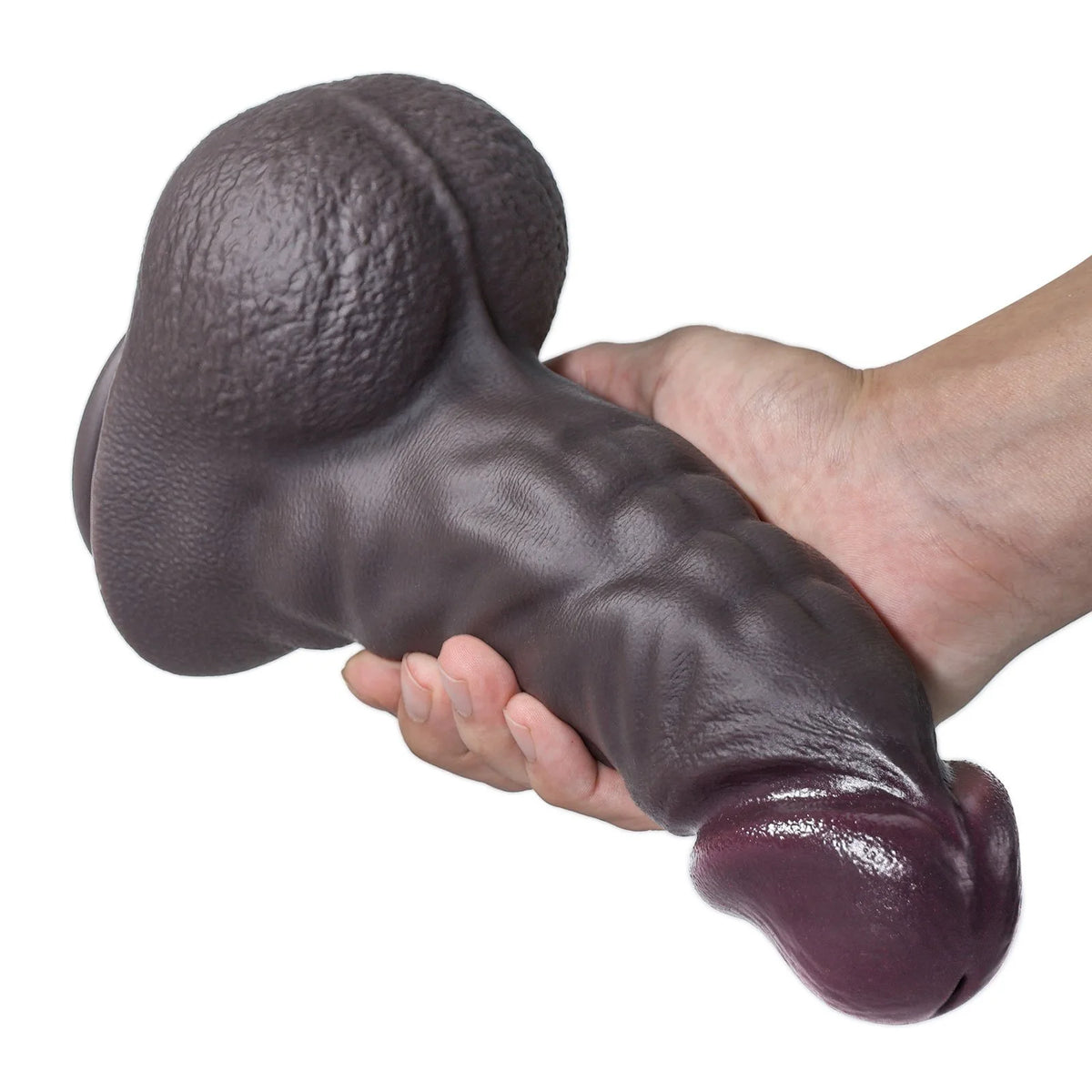Darren 8" x 2.2" Thick Black Dildo with Powerful Appearance