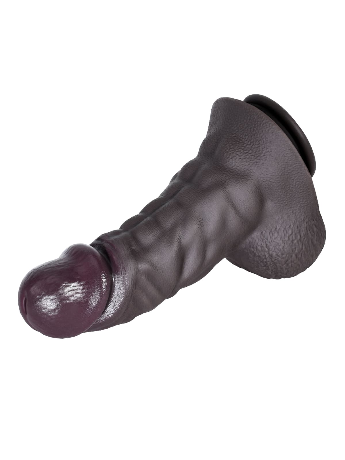 Silicone Dildo Black Darren 9.3" x 2.55" （Large)