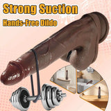 Davidson 10" x 2" Realistic Texture & Lifelike Soft Black Dildo