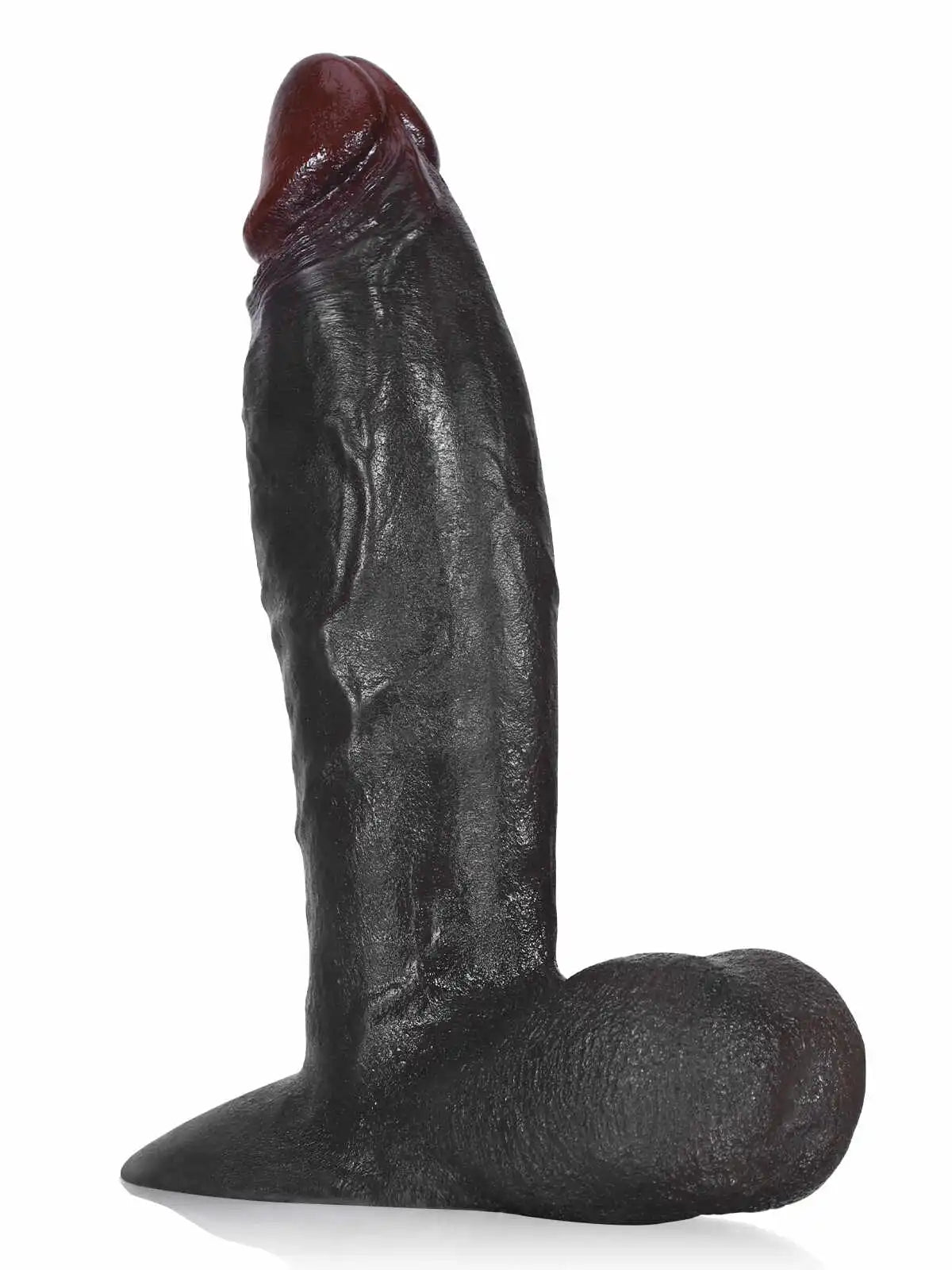 Deku 10.2” x 2.8” Extra-Thick Dildo with Swinging Balls and Suction U-Lock