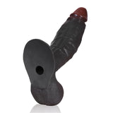 Deku 10" x 2.8" Thick Black Dildo Gift Set with Vac-U-Lock Connector