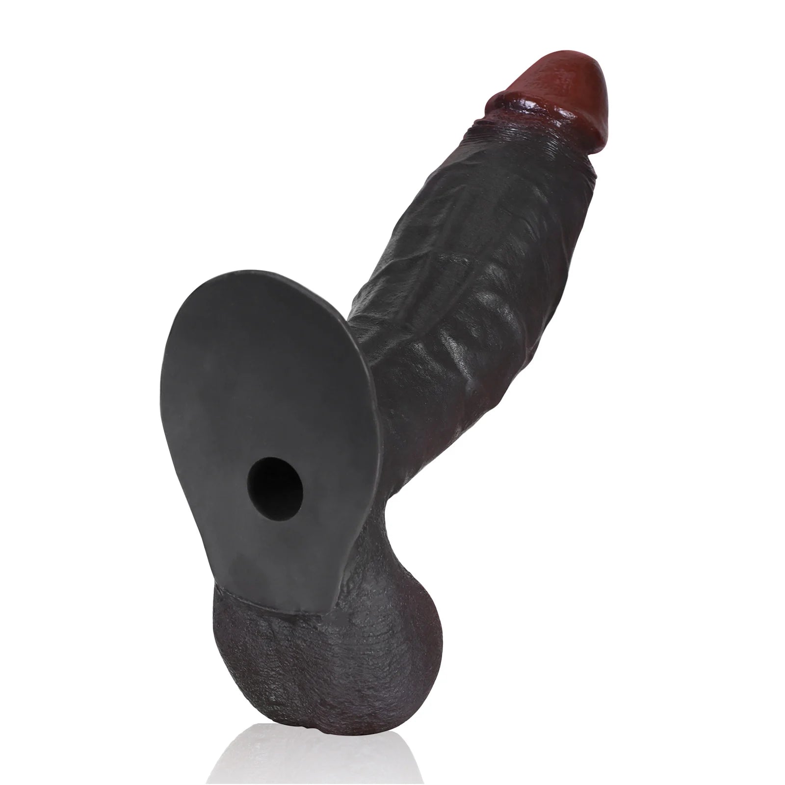 Deku 10" x 2.8" Thick Black Dildo Gift Set with Vac-U-Lock Connector
