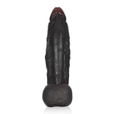 Deku 10" x 2.8" Thick Black Dildo Gift Set with Vac-U-Lock Connector