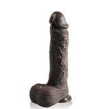 Didier 10.4" x 2" Quiet Black Thrusting Dildo with 7 Thrust & 3 Vibration Modes