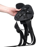 Fully Adjustable Strap On Dildo Harness with 3 Size O-Rings