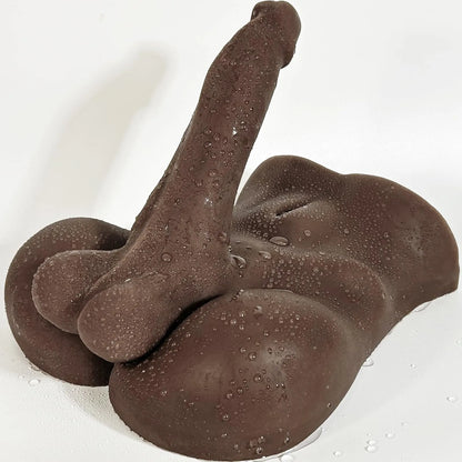 Henry 5.7LB Heavy Unisex Black Dildo Torso
