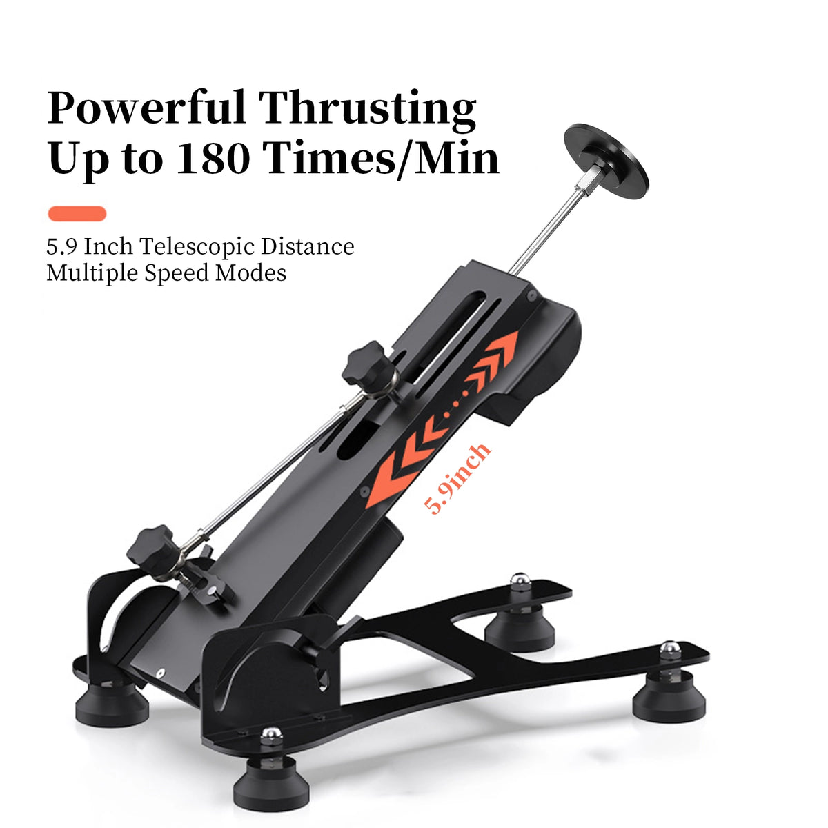 High-Performance Sex Machine with Vac-U-Lock & Suction Base