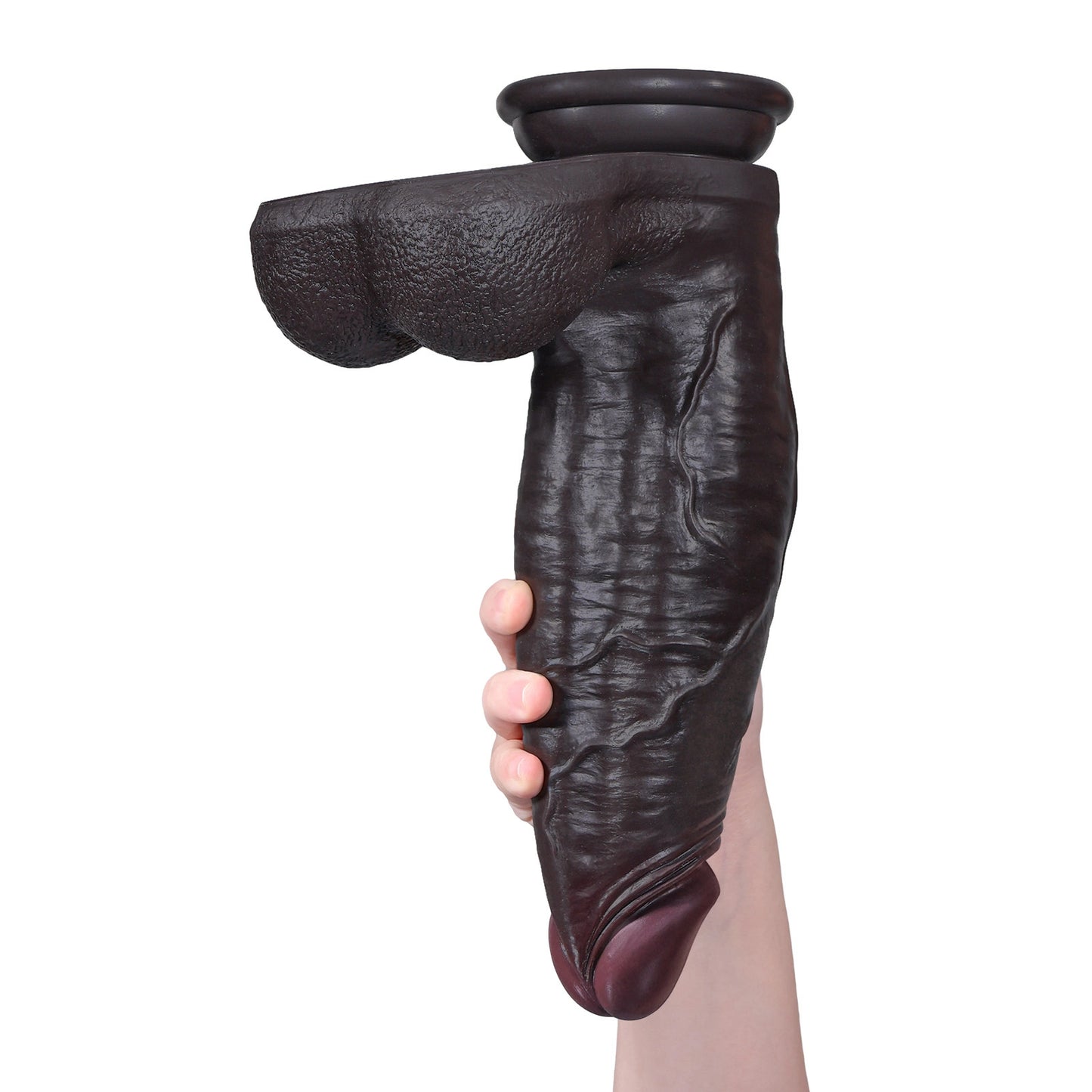 Hugo 11.5" x 3.35" Extra-Thick Dual Density Realistic BBC Dildo