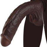 Hunter 11" x 2" Realistic Big Black Dildo for BBC Lover