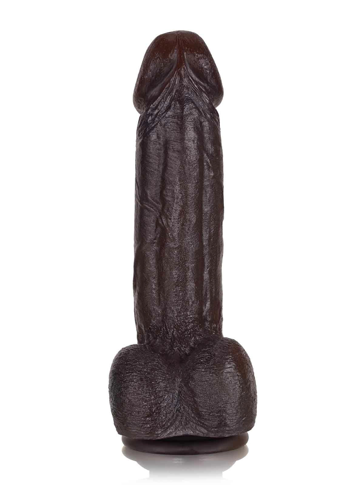 Jake 8.3" x 1.7" Slim Realistic BBC Dildo with Bendable Metal Core