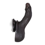 Johe 6.3" x 1.4" Soft Small Black Dildo for Beginner