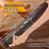 Karu 14" x 2" XXL Realistic BBC Dildo for Deep Stimulation