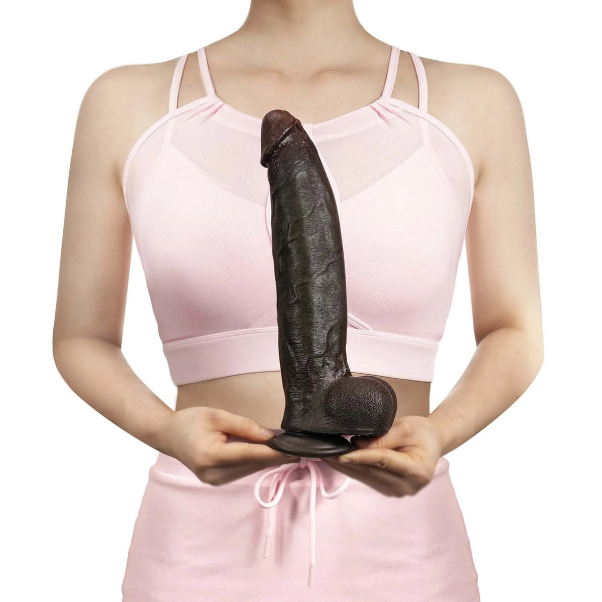 Kenny 12" x 2.4" Extra-Long BBC Dildo with Bendable Metal Core