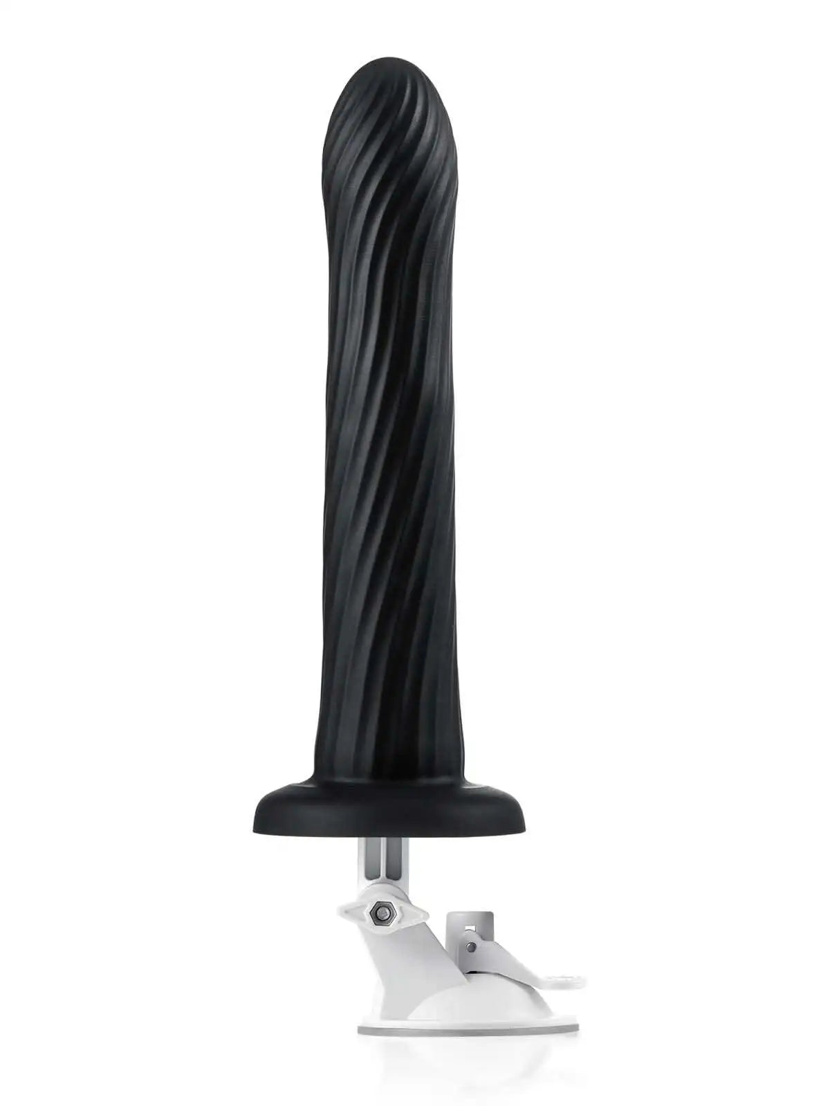 Kyree 9.3 x 8.6  Vibrating Dildo Black