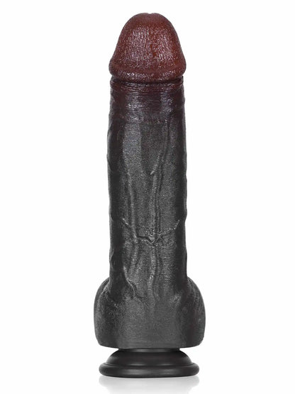 Lenner 9.6″ × 1.8″ Black Ultra-Realistic Dildo — Designed for Natural Depth