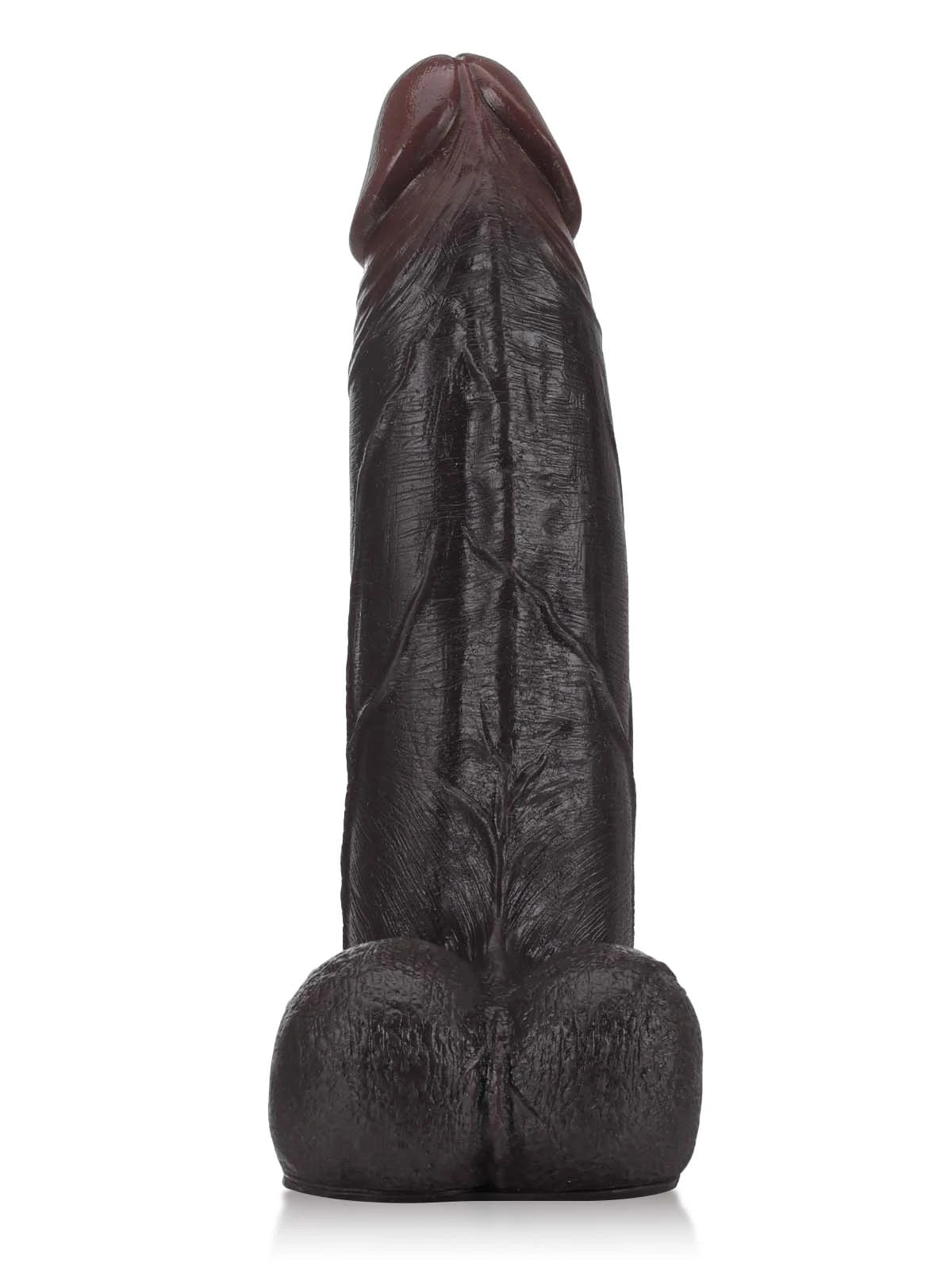 Marcellus 10.8 x 9 Sliding Skin Black Dildo