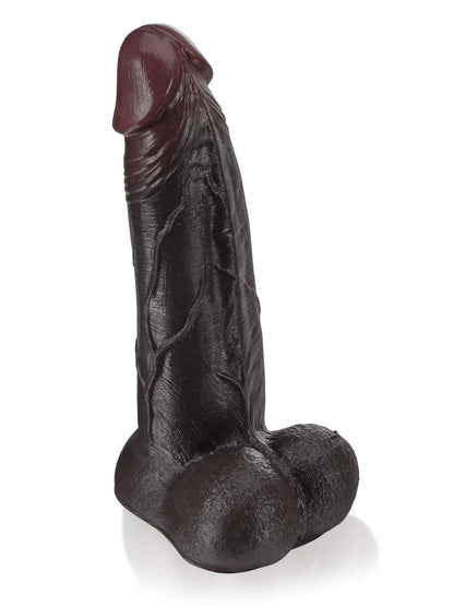 Marcellus 10.8 x 9 Sliding Skin Black Dildo
