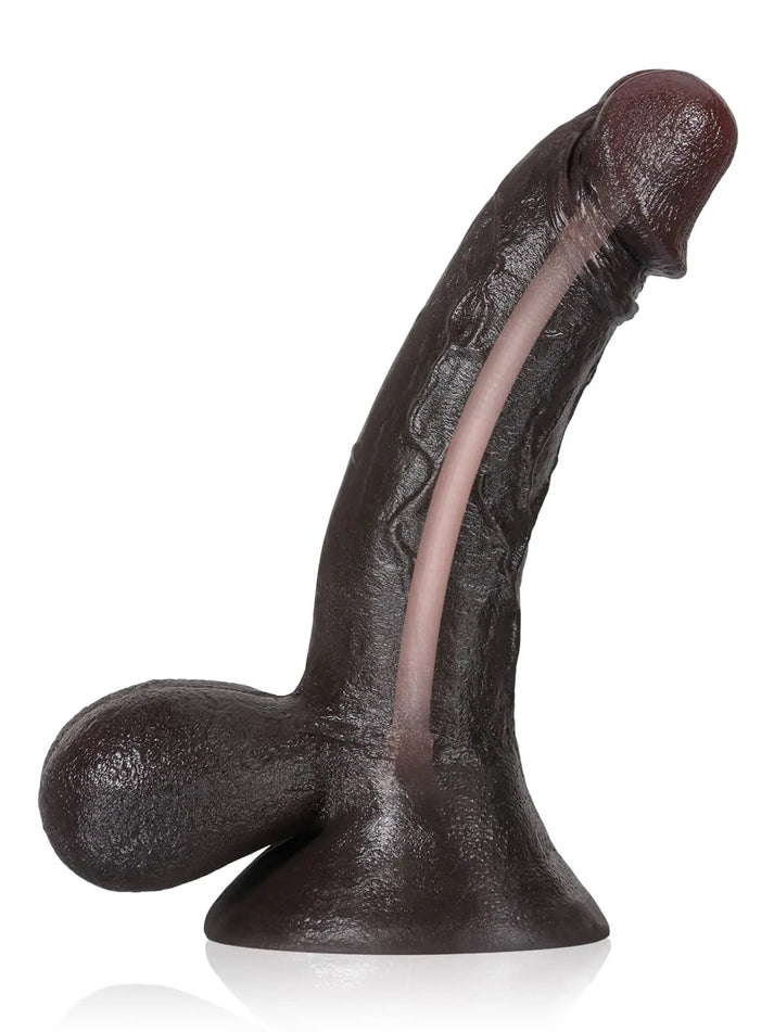 Marcus: Best Soft Dildo with Swinging Ball and Metal Bone