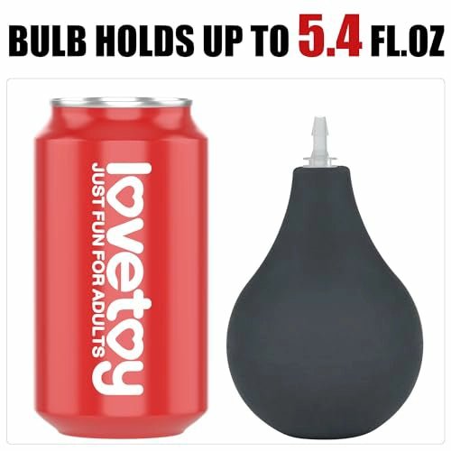 Nero 10.8" x 1.8" XL Long Squirting Realistic Black Dildo with Big Bulb
