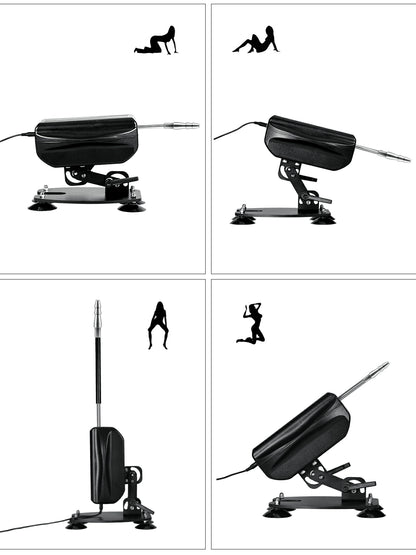Quiet Sex Machine with Wireless Remote, Adjustable Angle & 300 SPM Motor