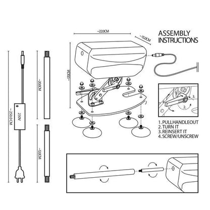 Quiet Sex Machine with Wireless Remote, Adjustable Angle & 300 SPM Motor