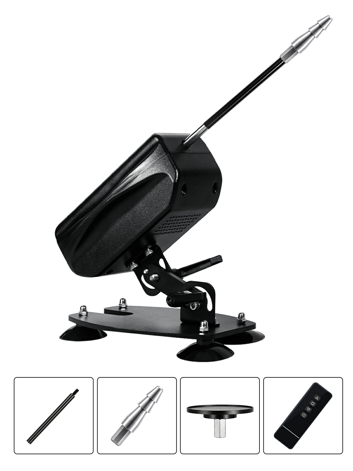 Quiet Sex Machine with Wireless Remote, Adjustable Angle & 300 SPM Motor