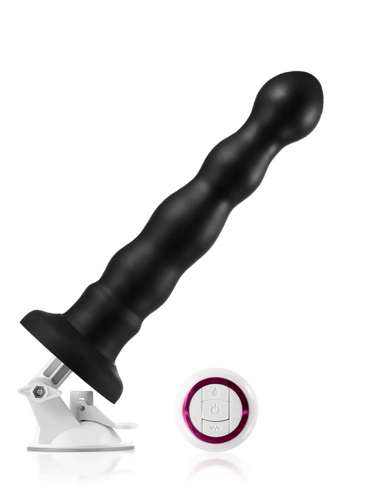 Rashawn 9.5" x 8.8" Anal Black Vibrating Dildo