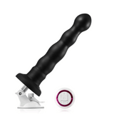 Rashawn 9.5" x 1.6" Anal Black Thrusting Dildo with Angle-Adjustable Suction Base
