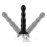 Rashawn 9.5" x 1.6" Anal Black Thrusting Dildo with Angle-Adjustable Suction Base