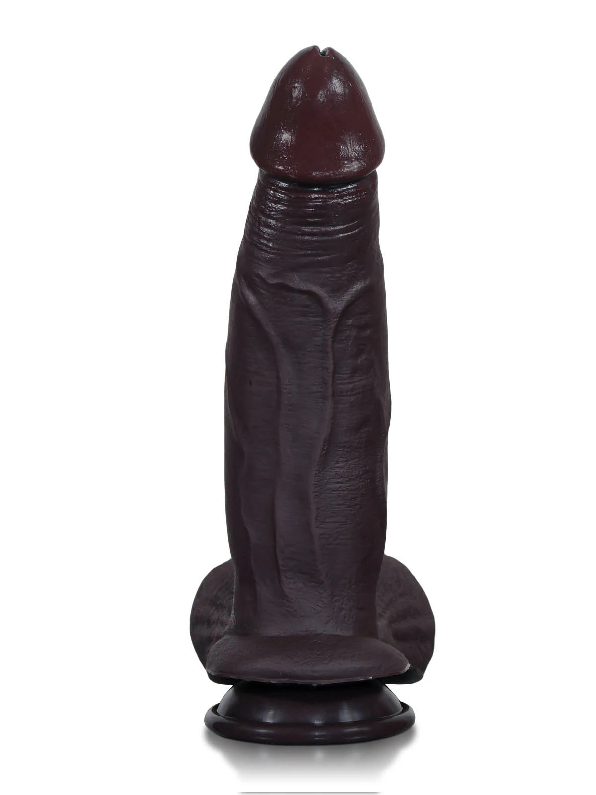 Reed 10.5" x 2.4" Realistic Sliding Skin BBC Dildo with Swinging Balls