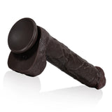 Royce 11.3" x 1.9" Long Black Thrusting Dildo with 7 Thrusting & 3 Vibration Modes