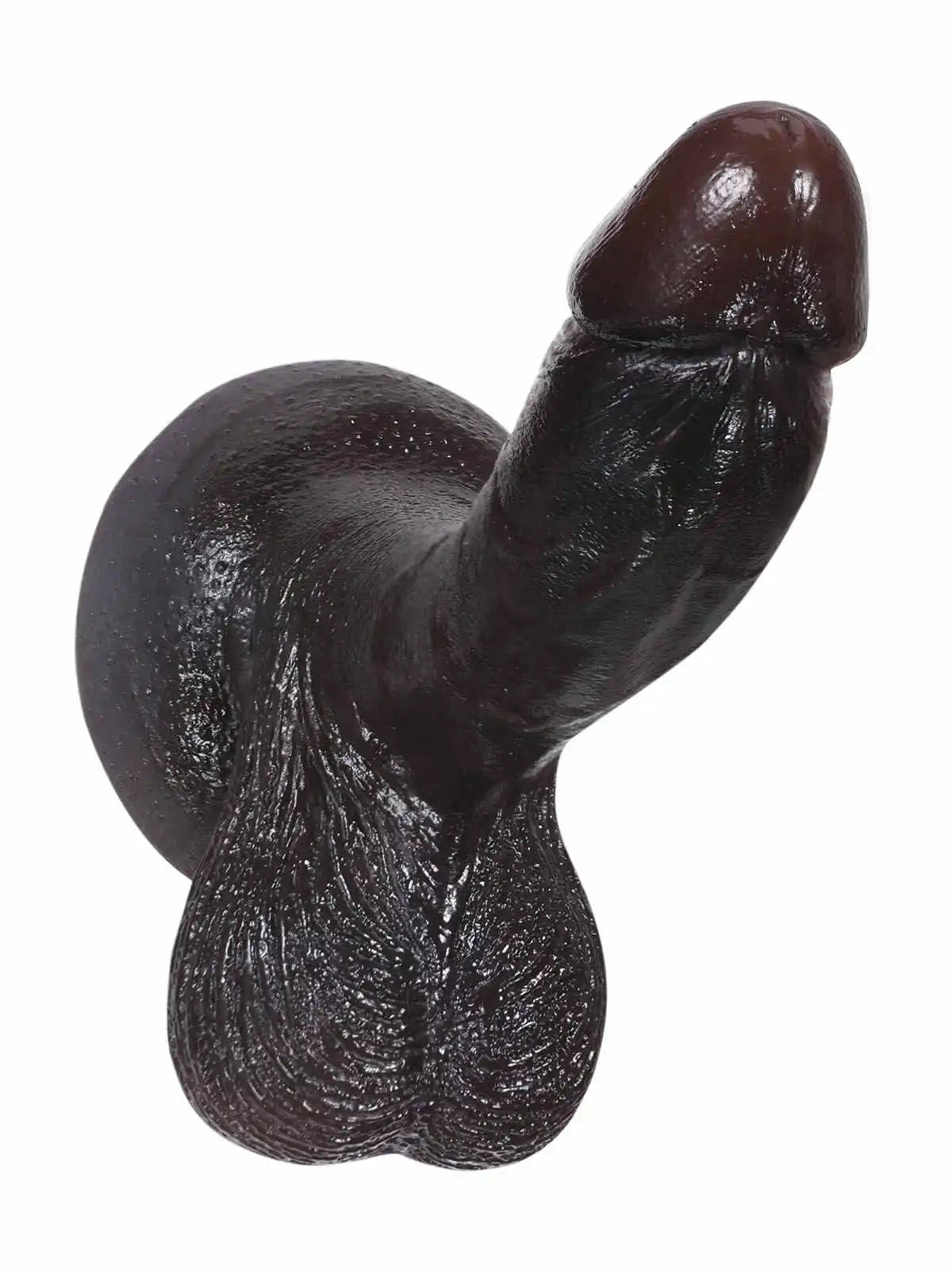 Smih 6" x 1.2" Softes Flesh Like Small Dildo With Swinging Saggy Balls
